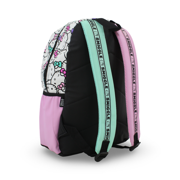Smiggle Hello Kitty Classic Backpack 17 Inches – White & Purple