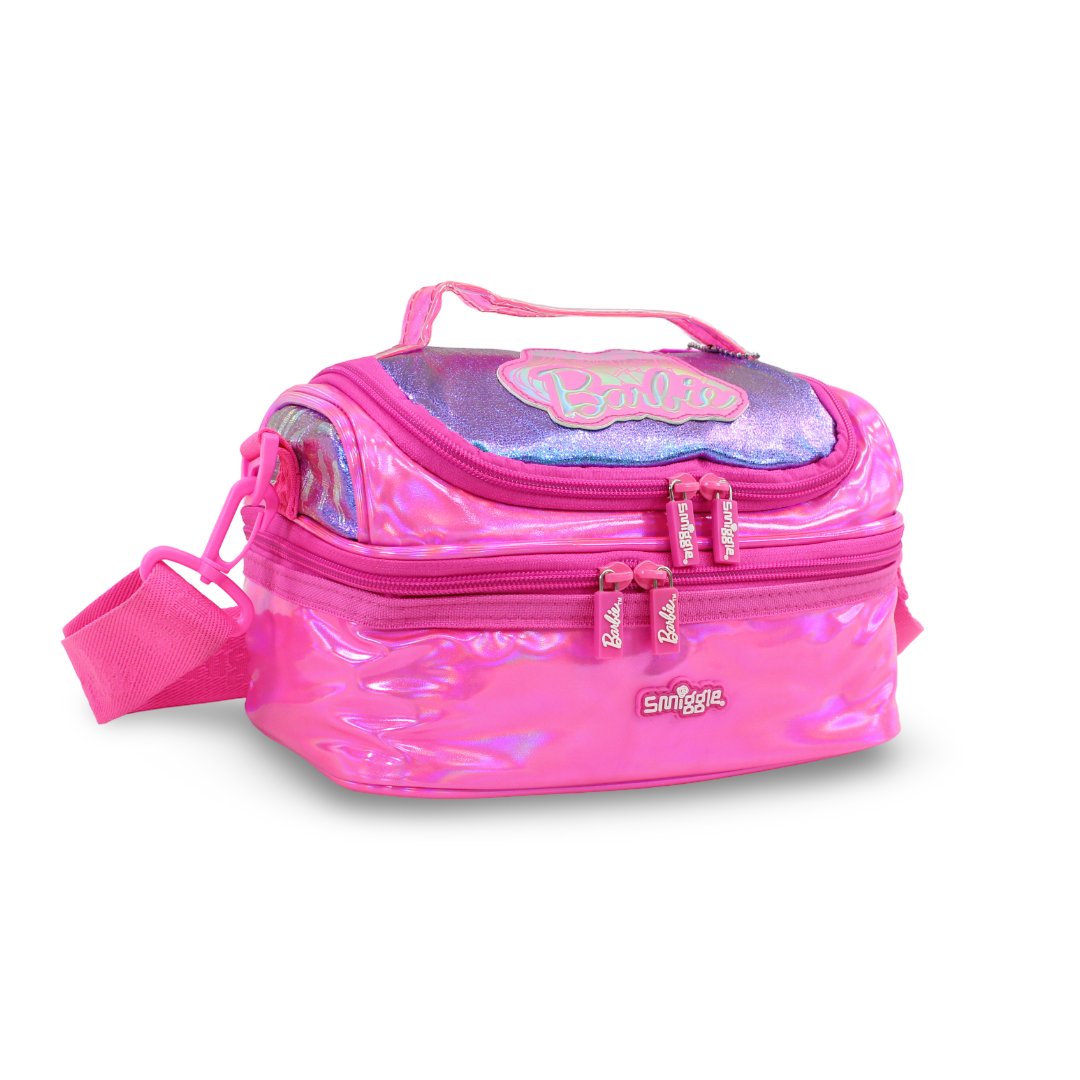 Smiggle Barbie Double Decker Lunch Bag – Fuchsia