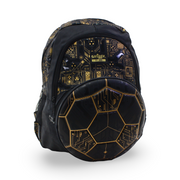 Smiggle Football Backpack 17 Inches – Black & Gold
