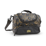 Smiggle Football Lunch Bag – Black & Gold