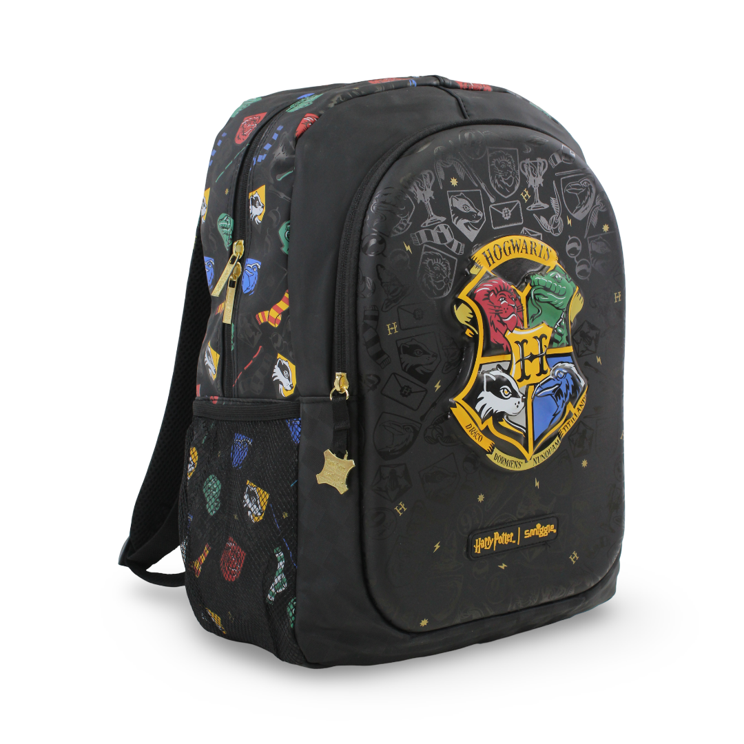 Smiggle Harry Potter Hogwarts Backpack 17 Inches – Black