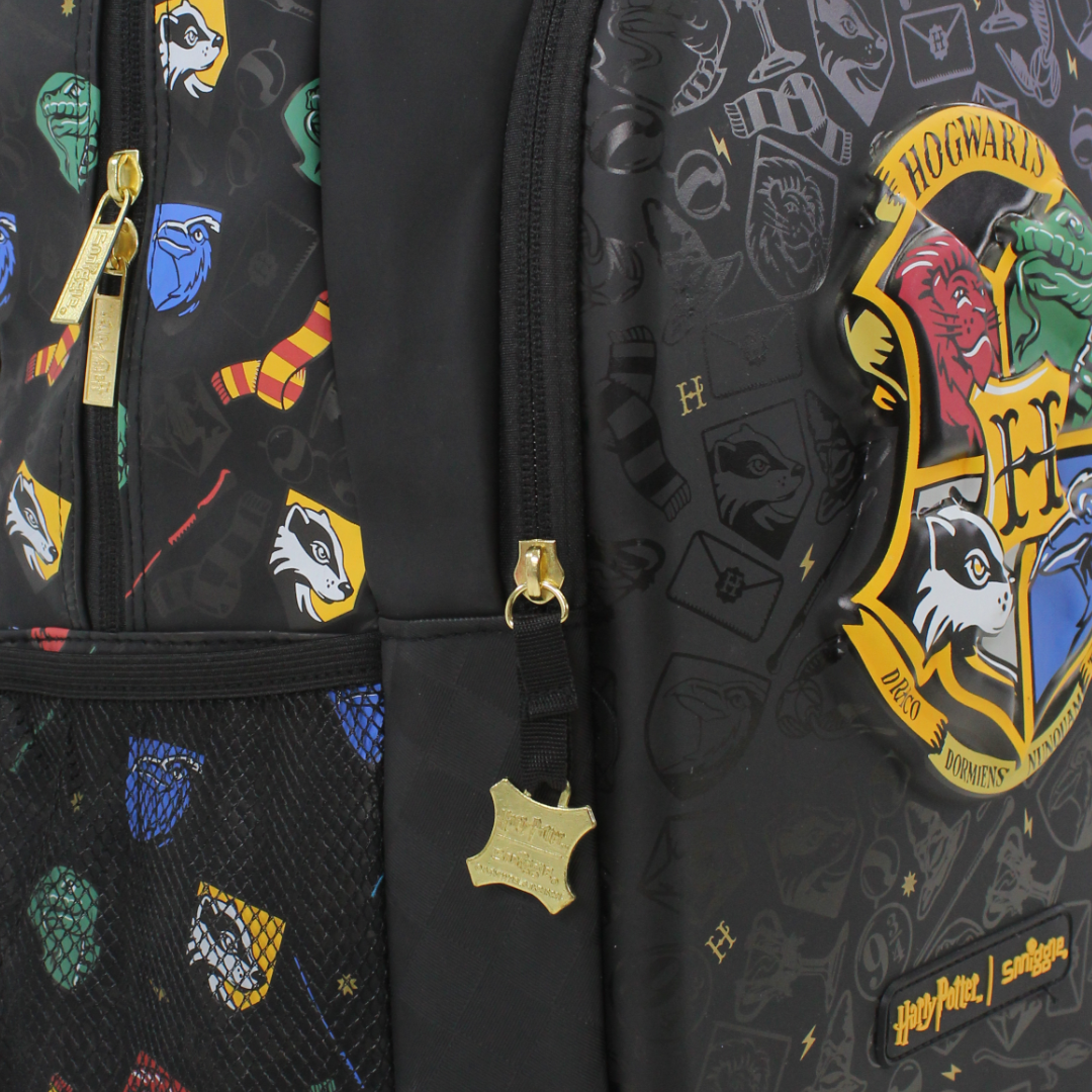 Smiggle Harry Potter Hogwarts Backpack 17 Inches – Black