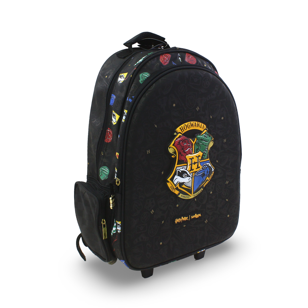 Smiggle Harry Potter Hogwarts Trolley Backpack – Black