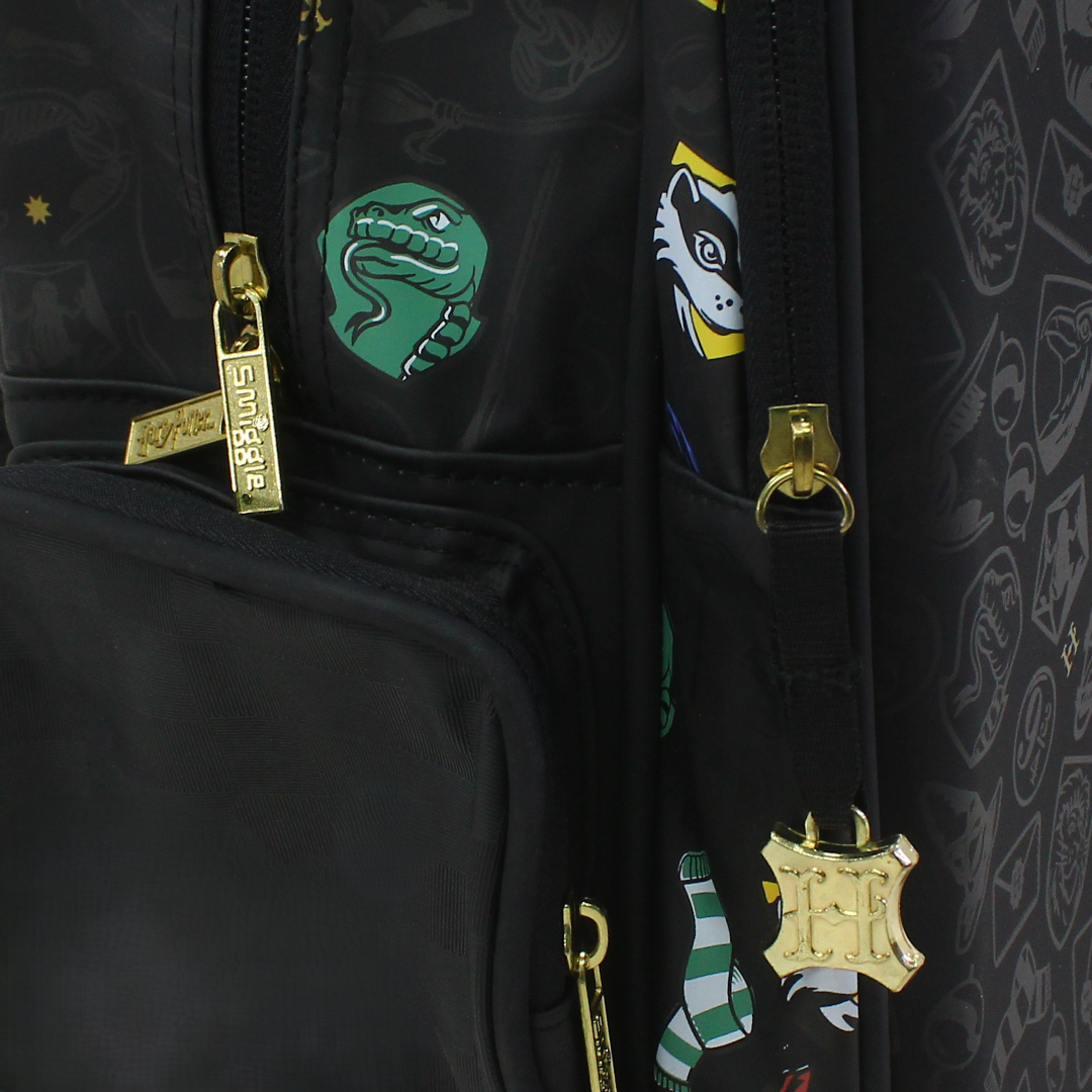 Smiggle Harry Potter Hogwarts Trolley Backpack – Black