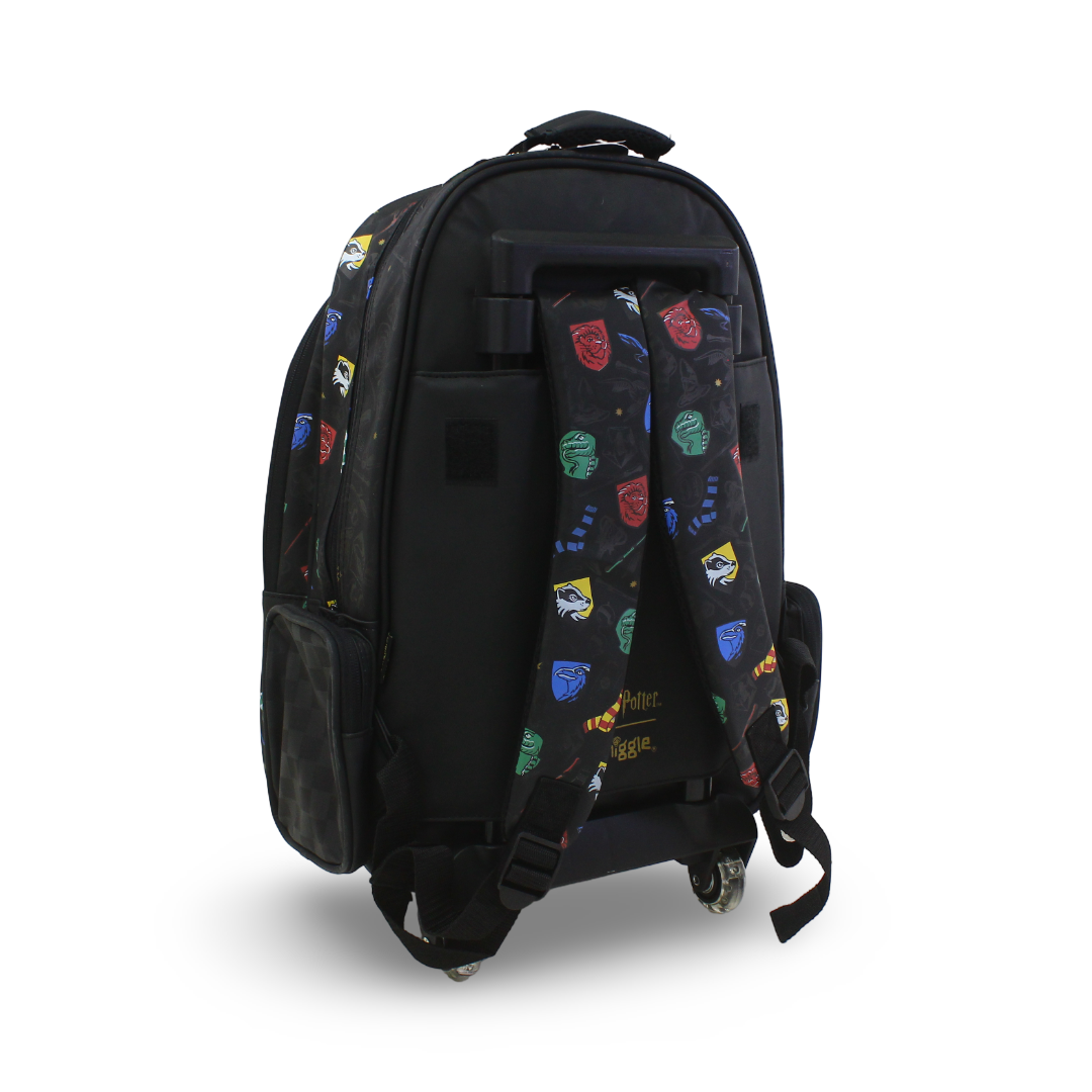 Smiggle Harry Potter Hogwarts Trolley Backpack – Black