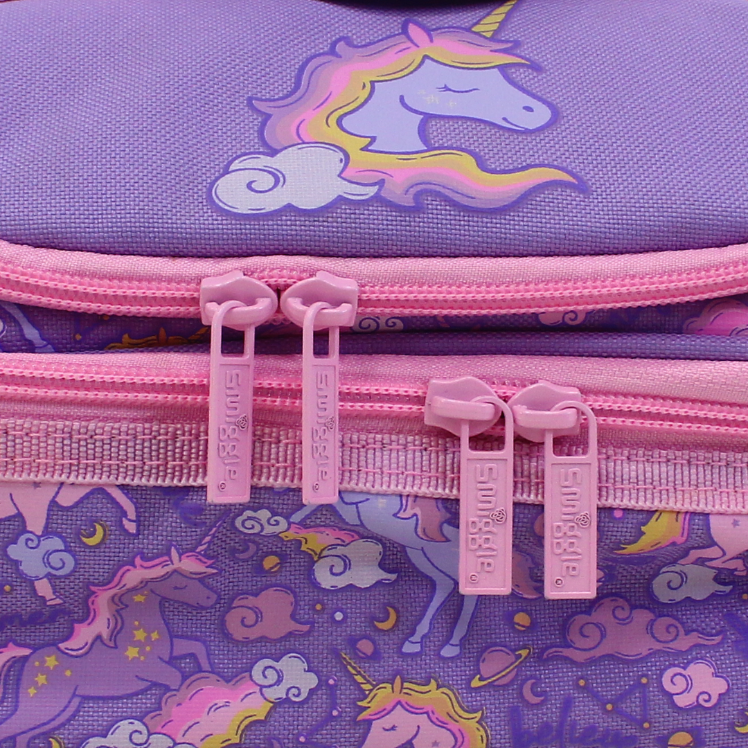 Smiggle Unicorn Double Decker Lunch Bag – Purple