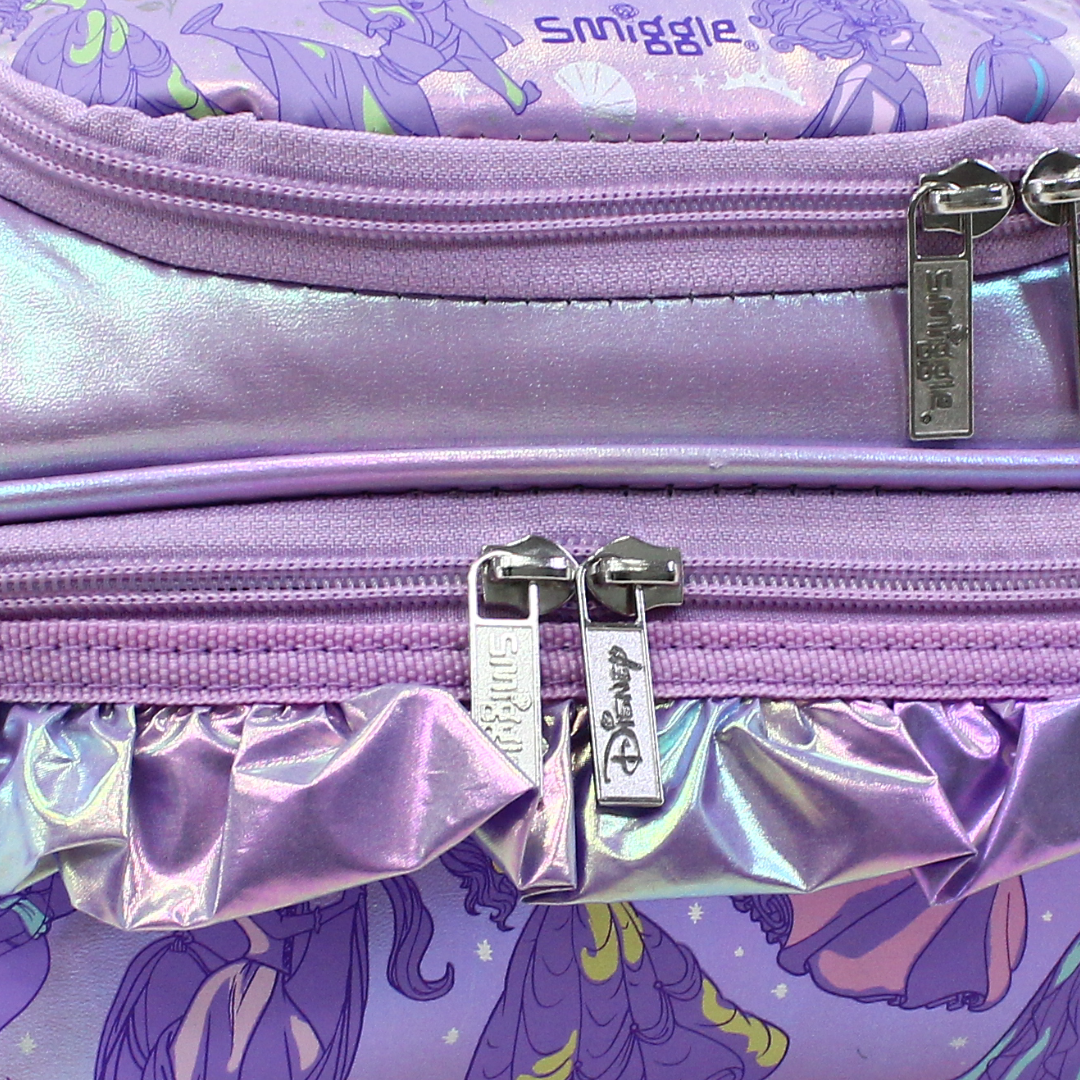 Smiggle Disney Princess Double Decker Lunch Bag – Purple