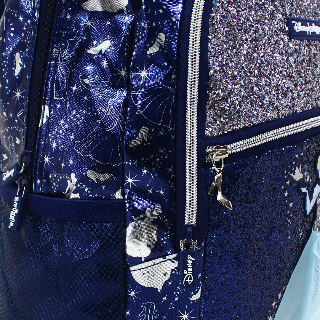 Smiggle Disney Cinderella Backpack 17 Inches – Navy