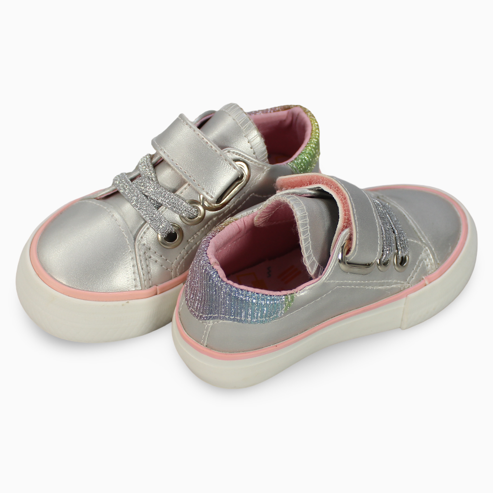 Girls Leather Sneakers