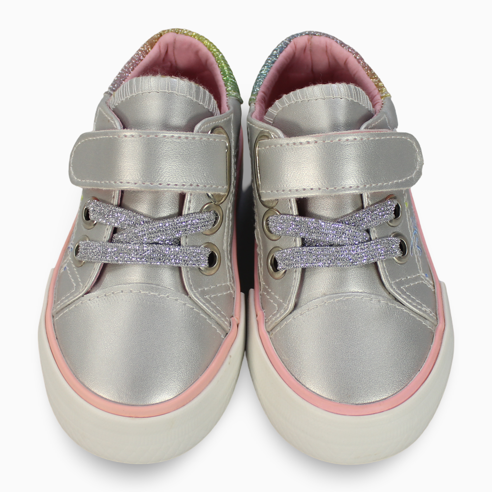 Girls Leather Sneakers