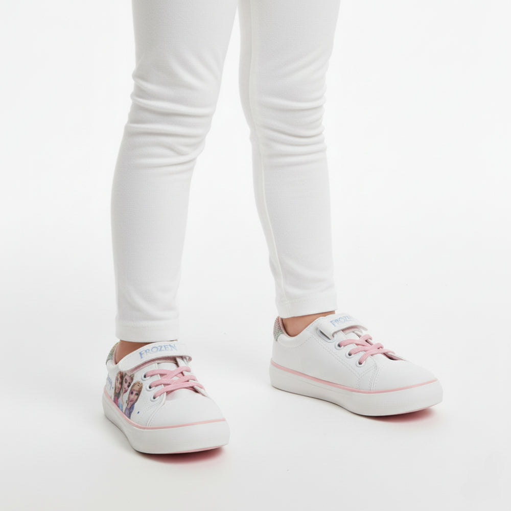 Girls Leather Sneakers