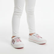 Girls Leather Sneakers