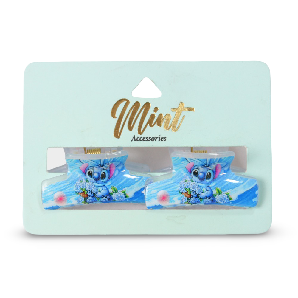 Mint Stitch Hair Claw Clips - Assortments