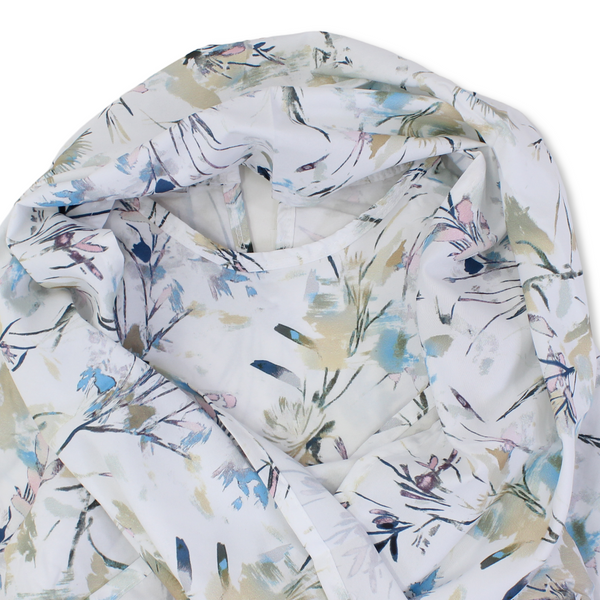 Girls Cotton Patterned Isdal – Off-White