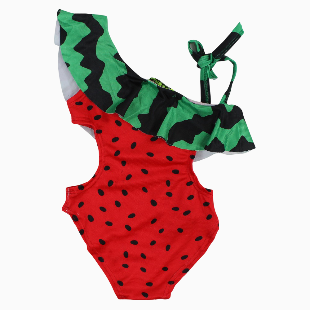Baby Girls Swimsuit - Watermelon Design
