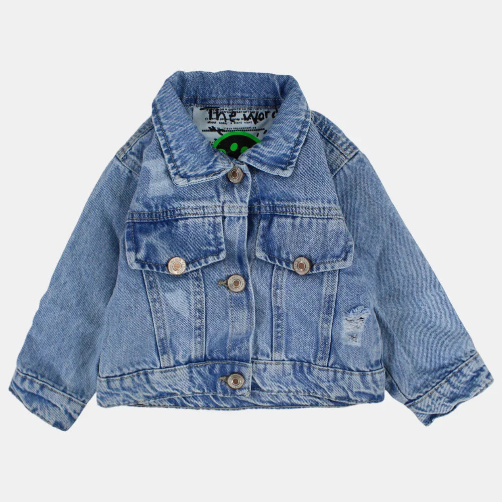 Jacket – Kids – Lightweight – Denim - Clothing - Bebic