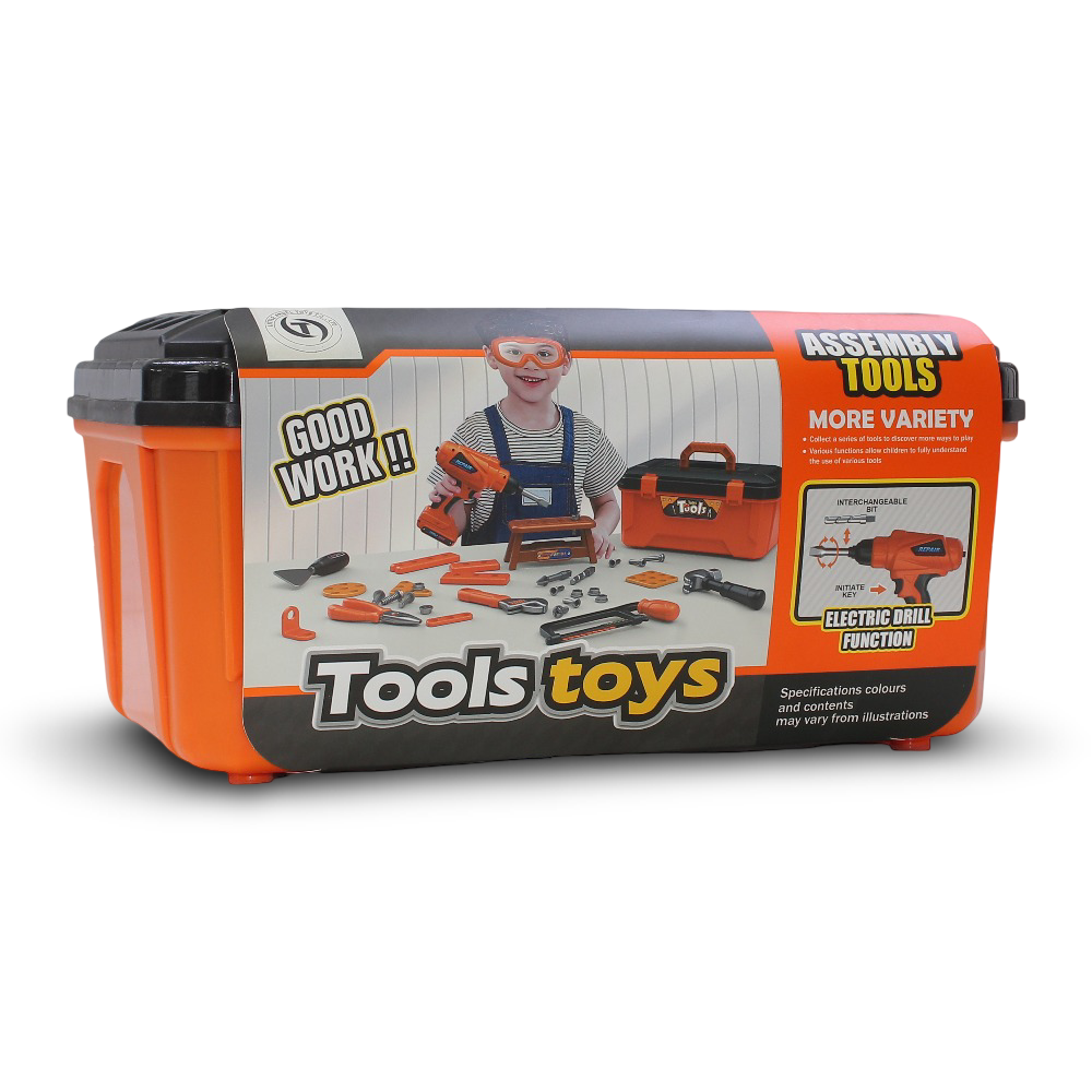 Tools Toys (Electric Drill + Carpentry Kit)