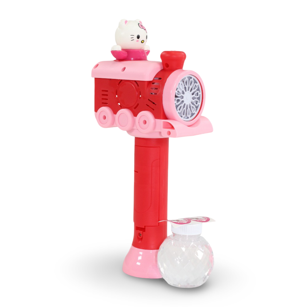 Battery-Powered Bubble Machine - Hello Kitty