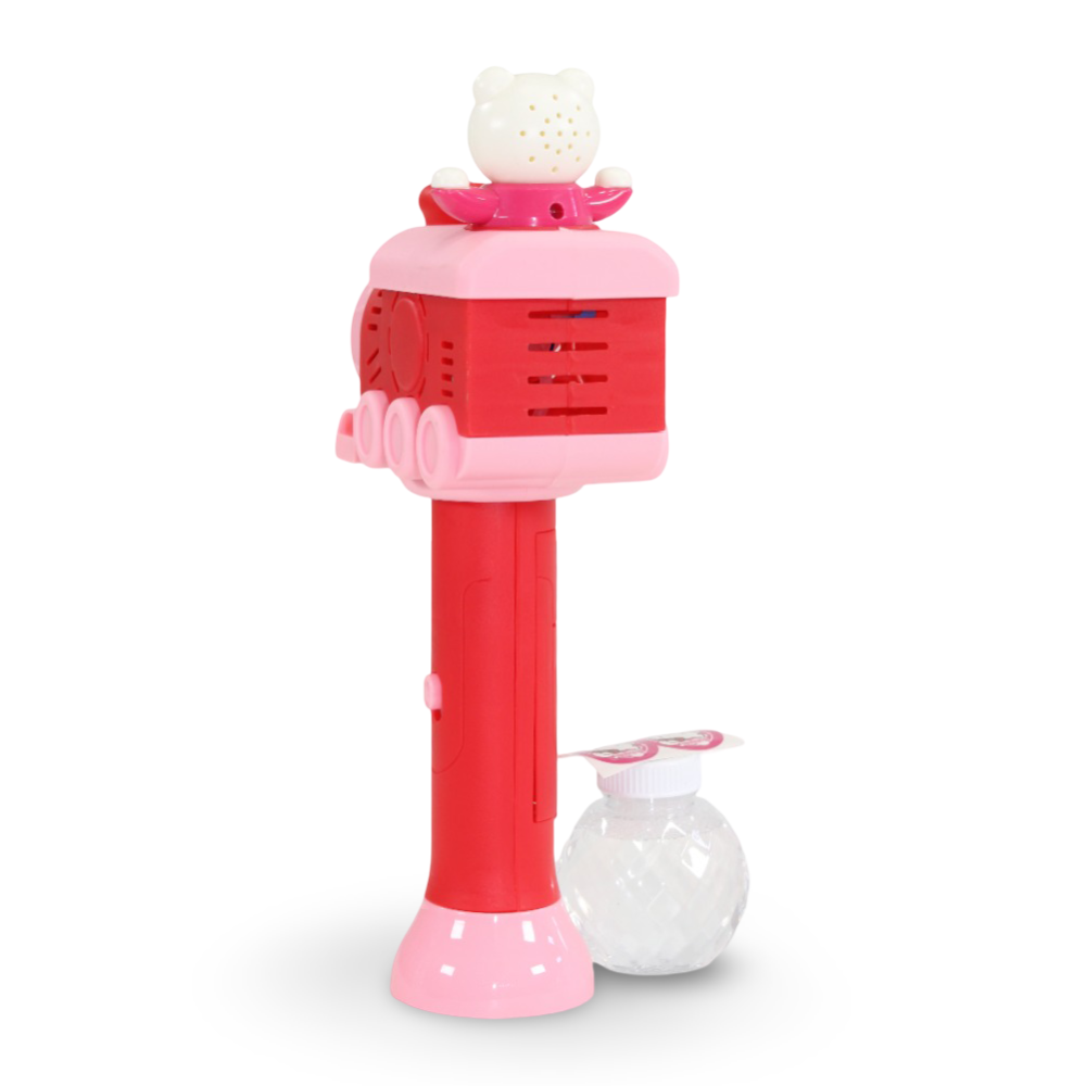 Battery-Powered Bubble Machine - Hello Kitty