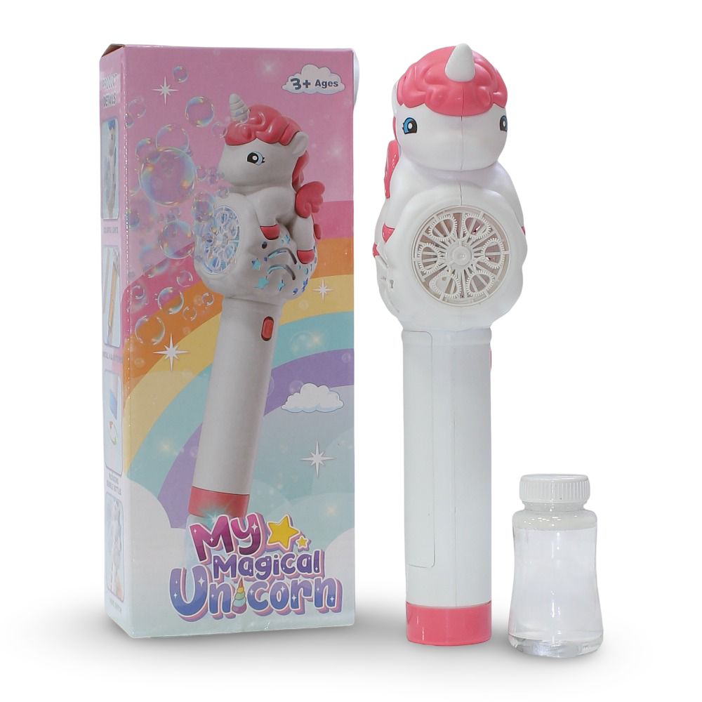 My Magical Unicorn Automatic Bubble Blower – Pink
