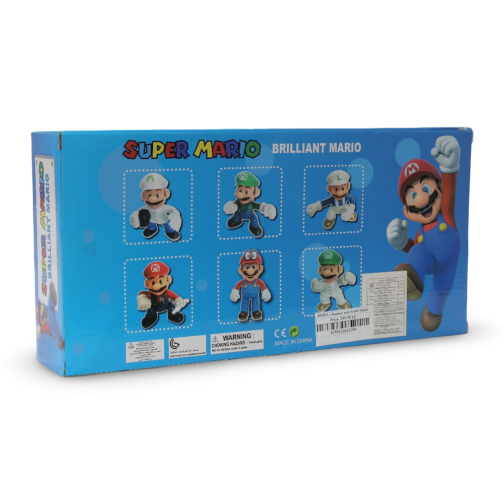 Super Mario Action Figures – 3 Pcs