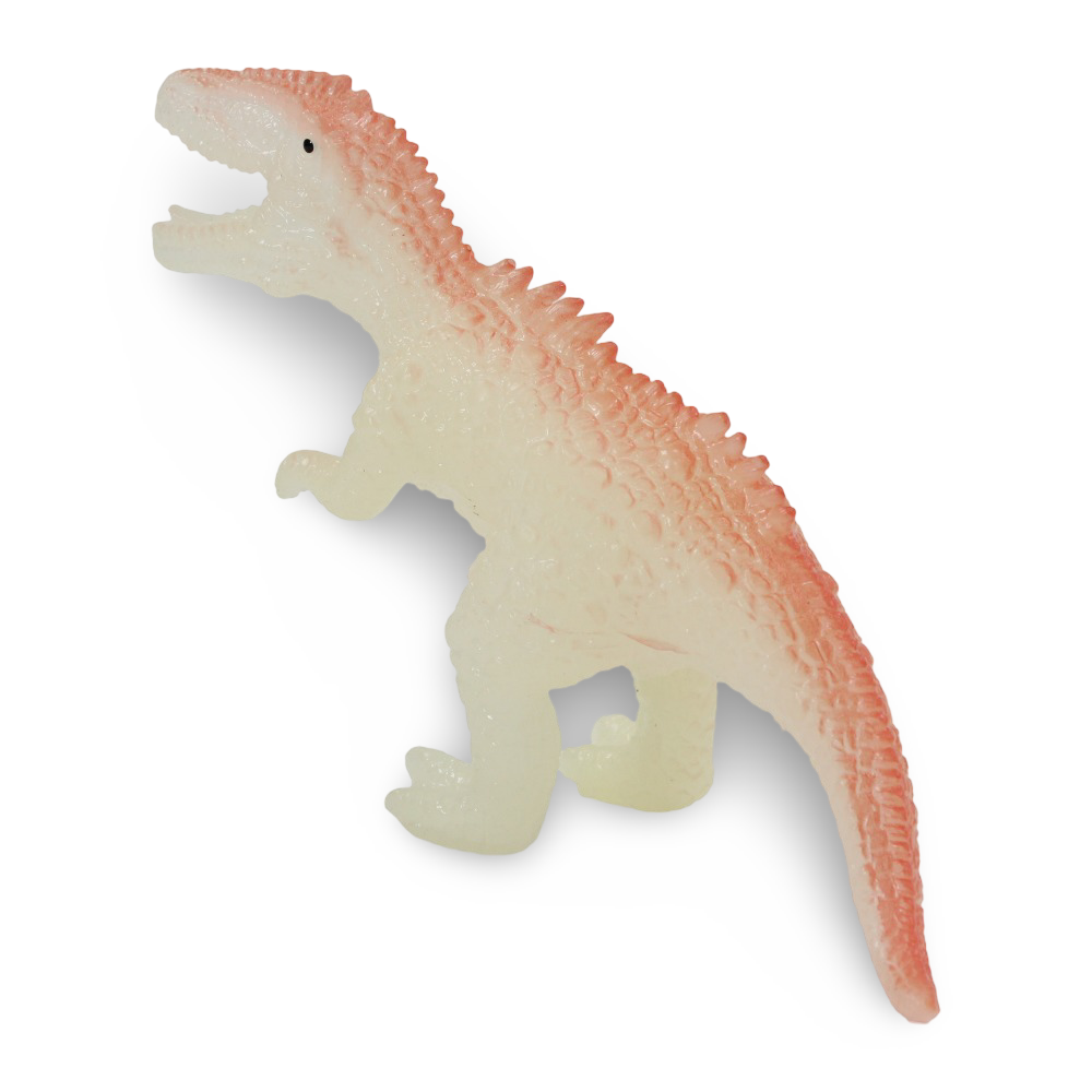 Soft Glow-in-the-Dark Dinosaur Toy – Assorted Colors & Shapes