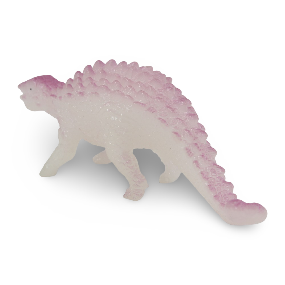 Soft Glow-in-the-Dark Dinosaur Toy – Assorted Colors & Shapes - Toys - OKO