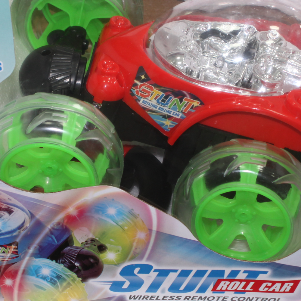 Stunt Roll Car – Red Remote Control Twister Car