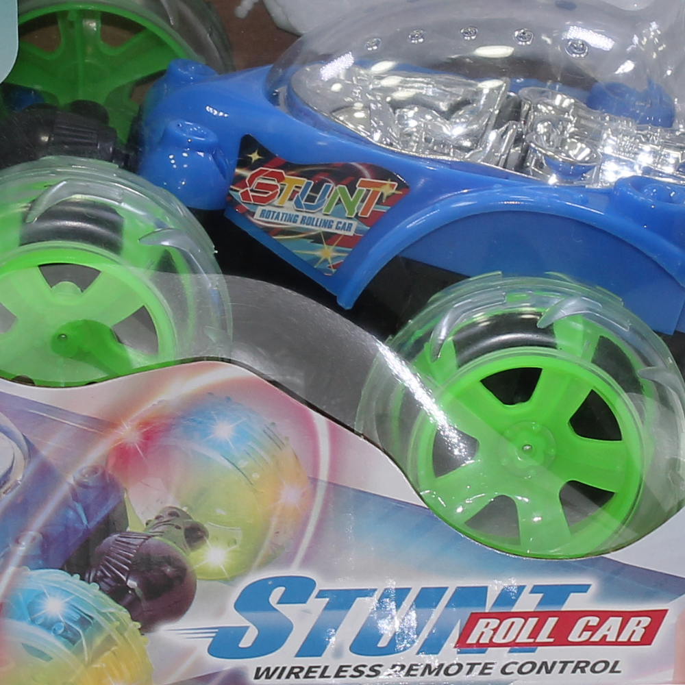 RC Stunt Roll Car 2.4 GHz – Blue
