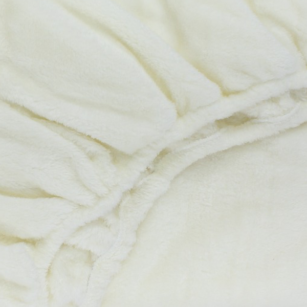 Thermal Bed Sheet Set – Off-White (120*70)
