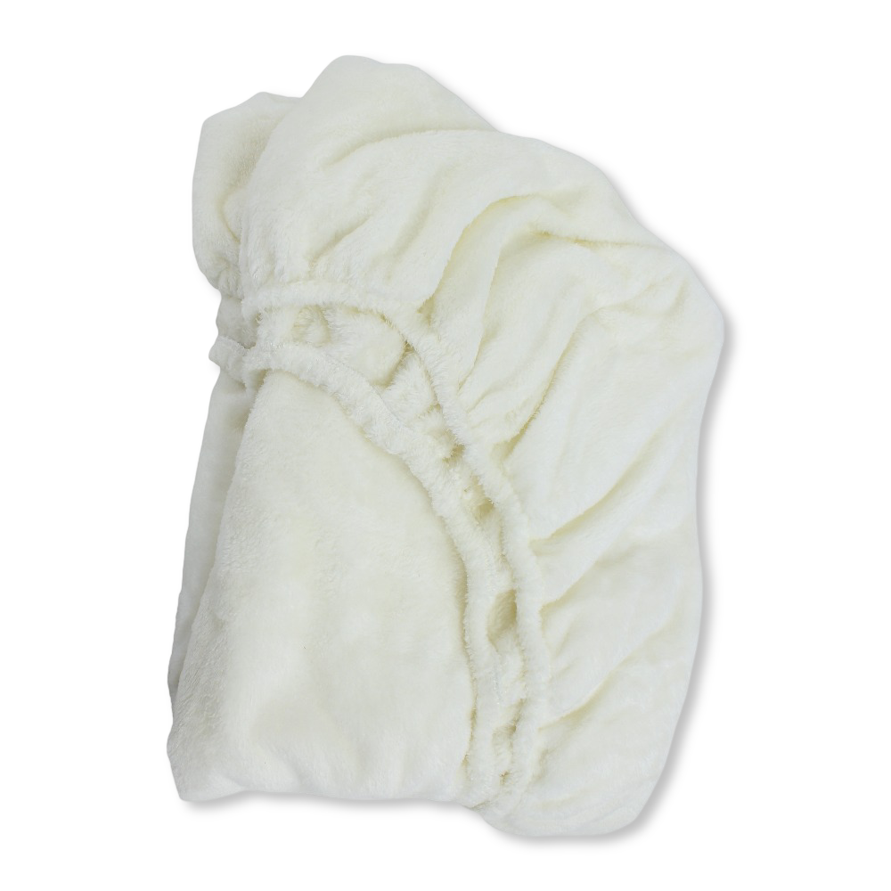 Thermal Bed Sheet Set – Off-White (120*70)