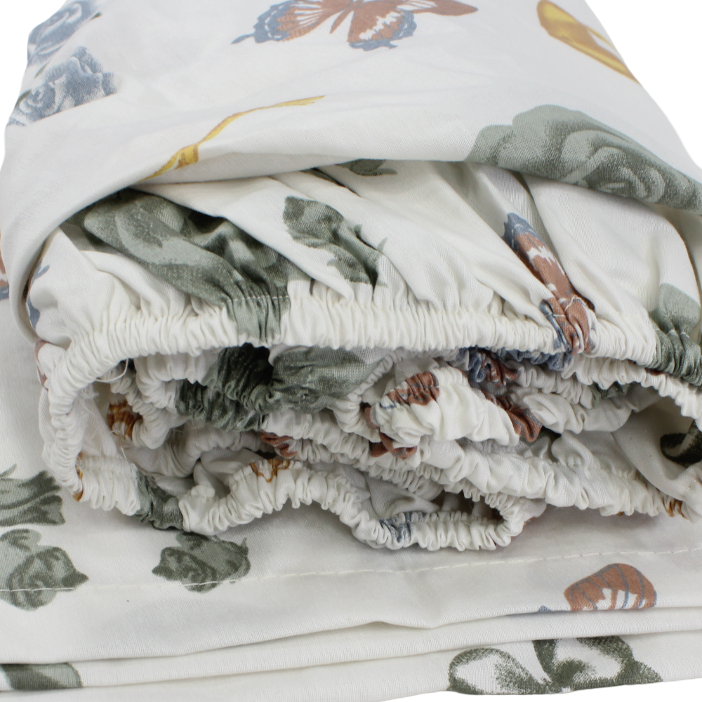 Bed Sheet Set - Butterfly Print