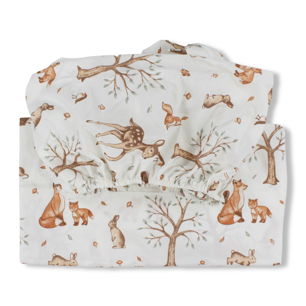 Bed Sheet Set - Deer Print