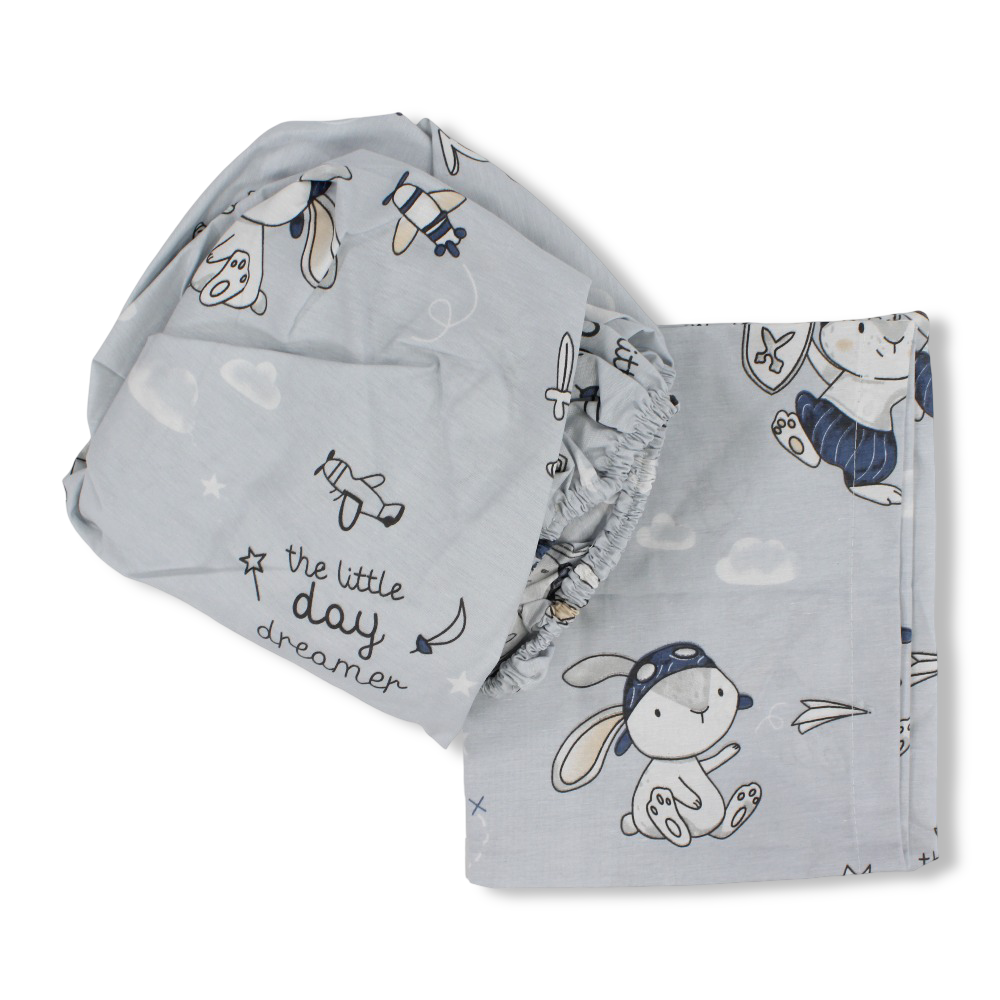 Bed Sheet Set – Bunny Print