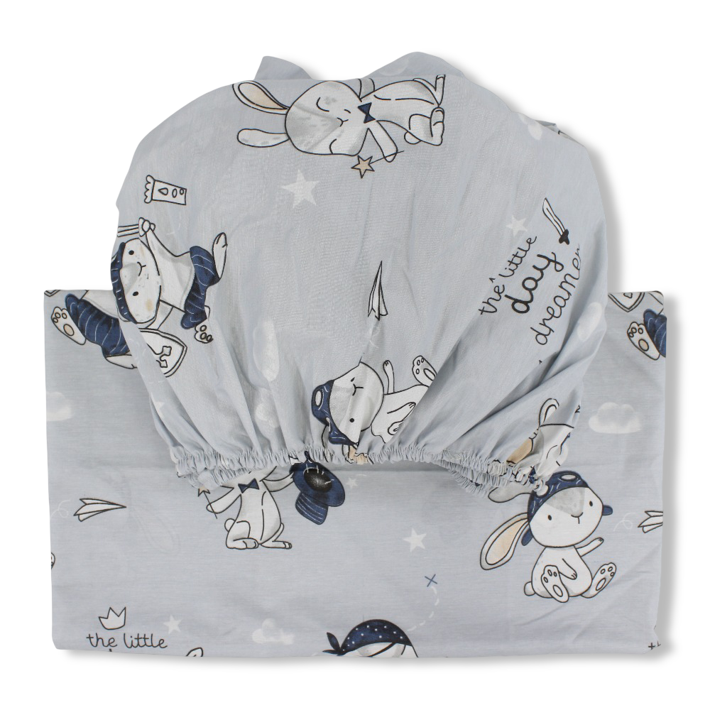 Bed Sheet Set – Bunny Print