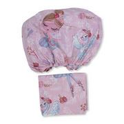 Bed Sheet Set – Pink with Ballerina Print
