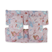Baby Crib Bumper Set – Pink with Ballerina Print ( 70 * 120 cm )