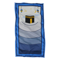 أبيض وأزرق