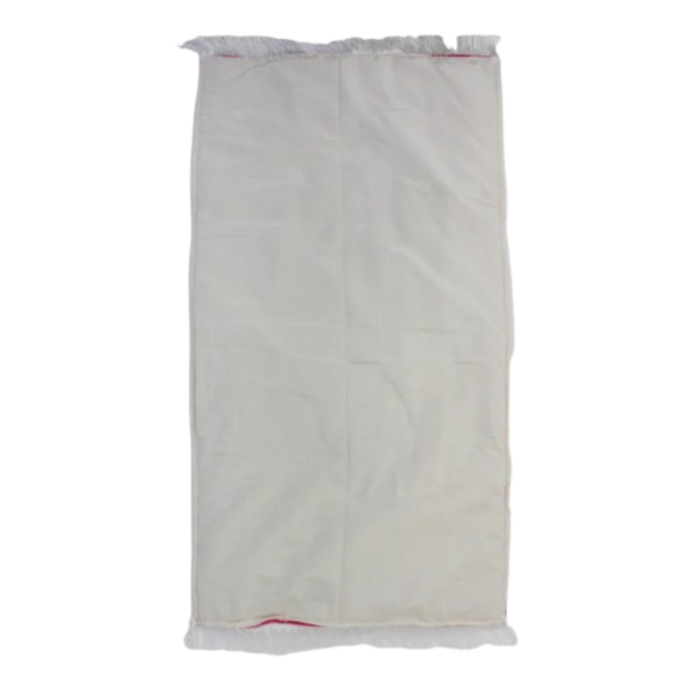 Prayer Mat – White & Fuchsia