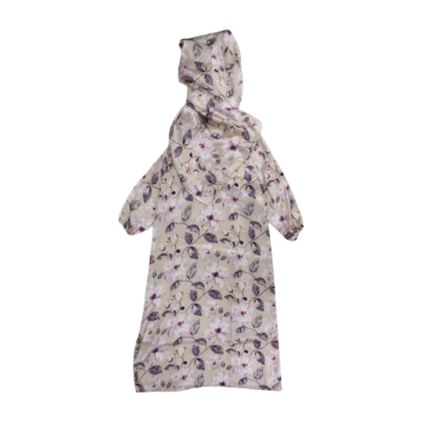 Purple Leaves Praying Gown "Isdal"
