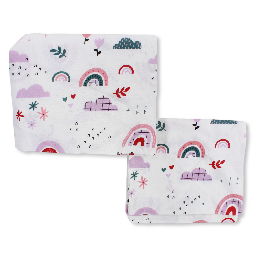 Bed Sheets - Rainbow Print