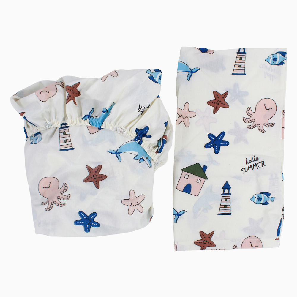 Bed Sheets - Under the Sea Print