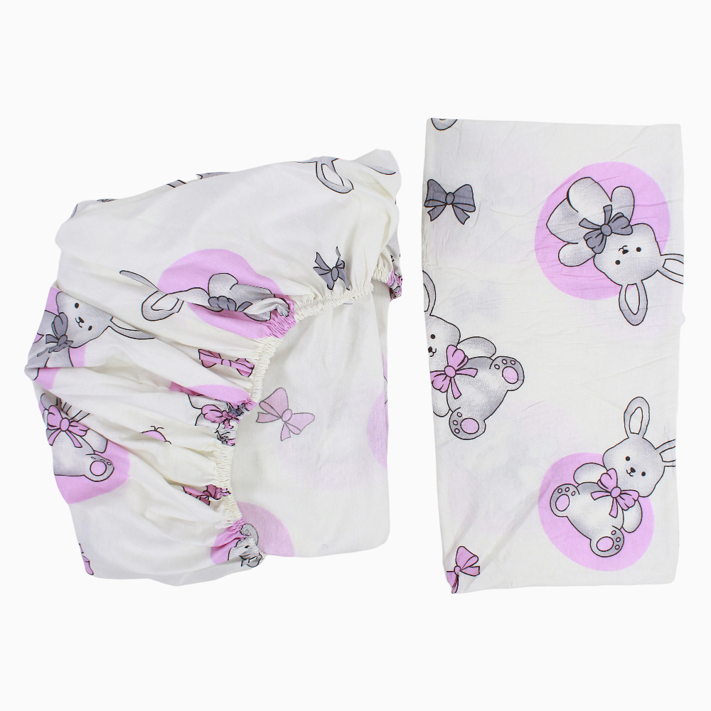 Bed Sheets - Bunny Print