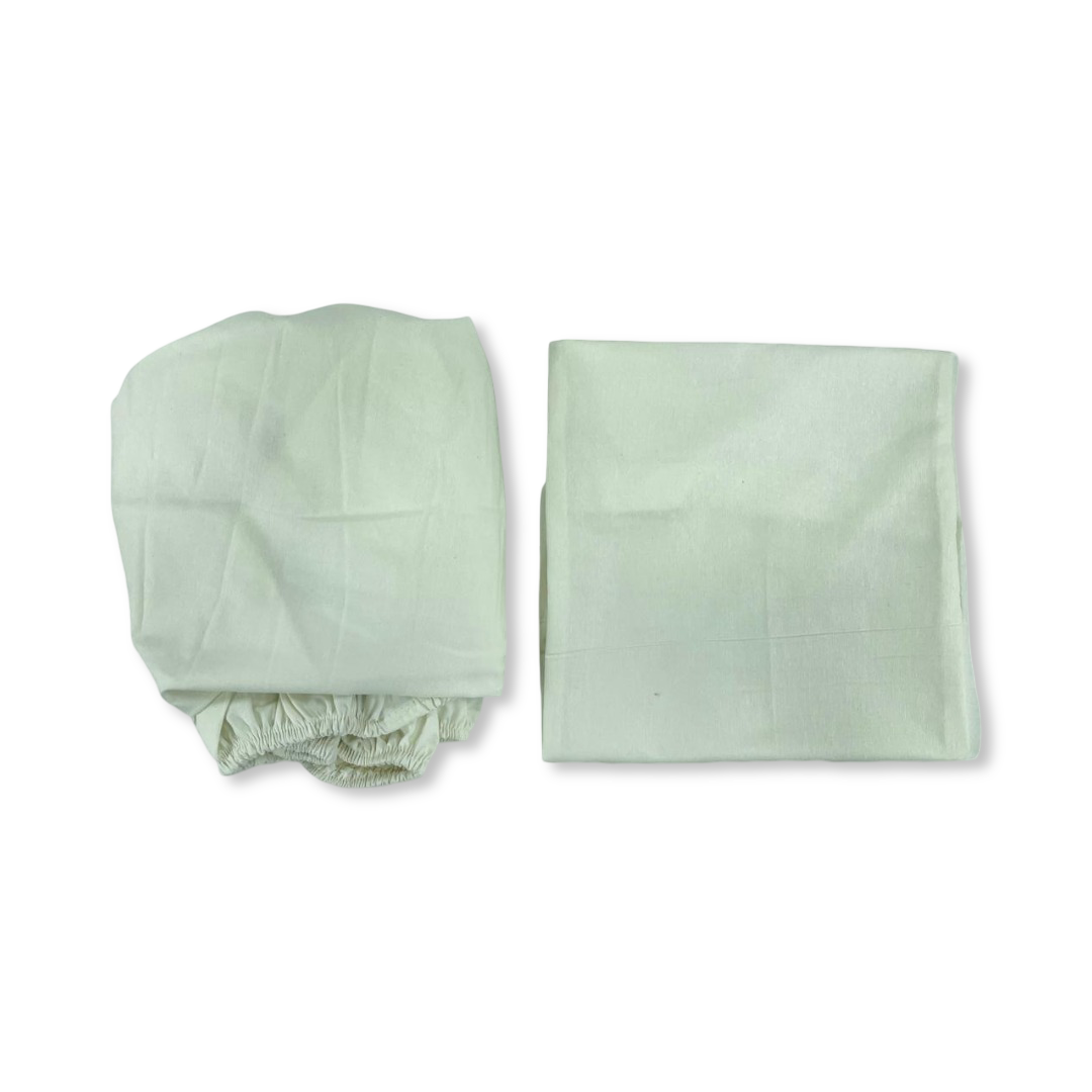 Cotton Bed Sheet – Off-White - Clothing - Ourkids
