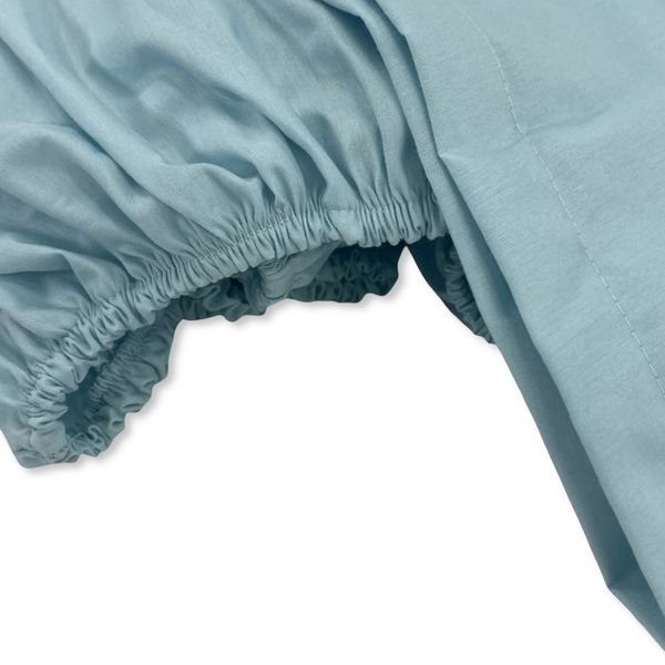Cotton Bed Sheet – Baby Blue ( 120*70 cm )