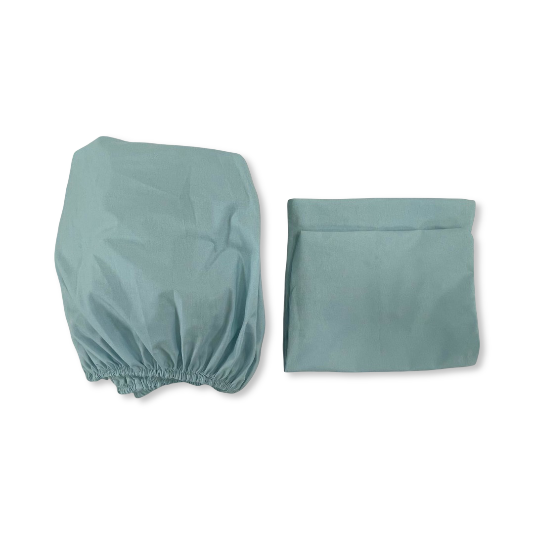 Cotton Bed Sheet – Baby Blue ( 120*70 cm )