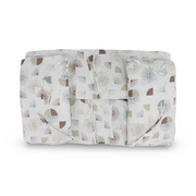 Cotton Crib Bumper – Off-White with Geometric Print - Baby Essentials - Ourkids