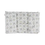 Cotton Crib Bumper – Off-White with Bows Print - Baby Essentials - Ourkids