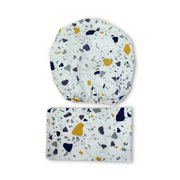 Cotton Bed Sheets – Off-White with Rocks Print - Baby Essentials - Ourkids