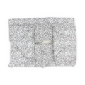 Cotton Baby Crib Bumper – Off-White & Grey